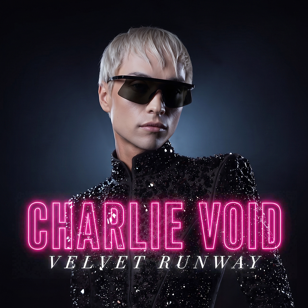 Official cover artwork for Velvet Runway by Charlie Void
